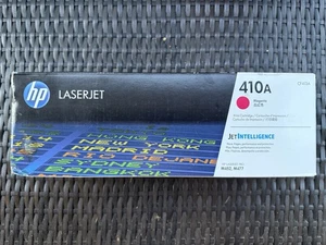 HP 410A (CF413a) Magenta LaserJet Ink Toner Cartridge Genuine OEM New Sealed - Photo 1/6