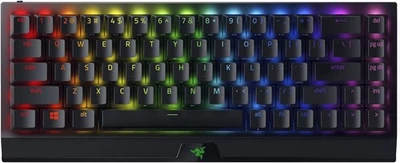 Razer BlackWidow V3 Mini HyperSpeed 65% Wireless Mechanical Classic Black  - Image 1 of 4