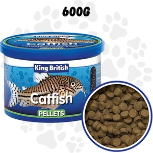 King British Catfish Pellets - Sinking Food for Bottom Feeders 600g - Picture 1 of 3
