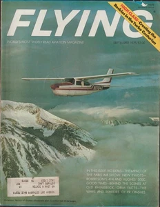 Flying Aviation Magazine Paris Air Show Robertson 414 Hughes 300 September 1975 - Picture 1 of 5