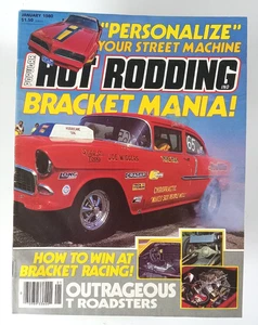 VTG HOT RODDING MAGAZINE JAN 1980 BACK ISSUE OUTRAGEOUS ROADSTERS - HOT RODS - Picture 1 of 3