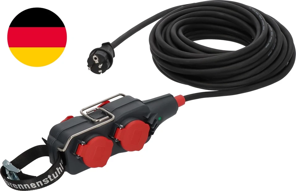 BRENNENSTUHL 9161150161 Profi Verlängerungskabel PB 1100 *DE* IP54