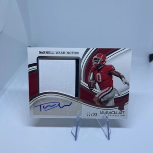Panini Immaculate Collection Collegiate 2023 - RPA Darnell Washington/99 - Imagen 1 de 2