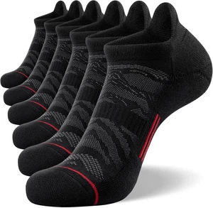 FITRELL Herren 6er Pack Knöchel Laufsocken tief geschnitten gepolstert Sport Sportsocken - Bild 1 von 21