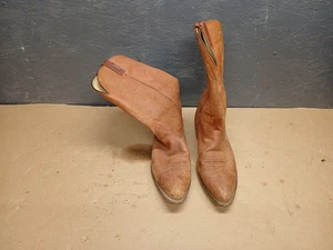 Stivali da cowboy vintage Dan Post Marlboro punta mandorla uomo 12 D 047226 F2551 8295 - Foto 1 di 13