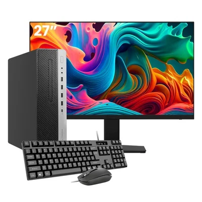 HP Desktop Computer PC Intel Core i7 32GB RAM 2TB SSD WiFi HDMI Windows 11 - Image 1 of 4