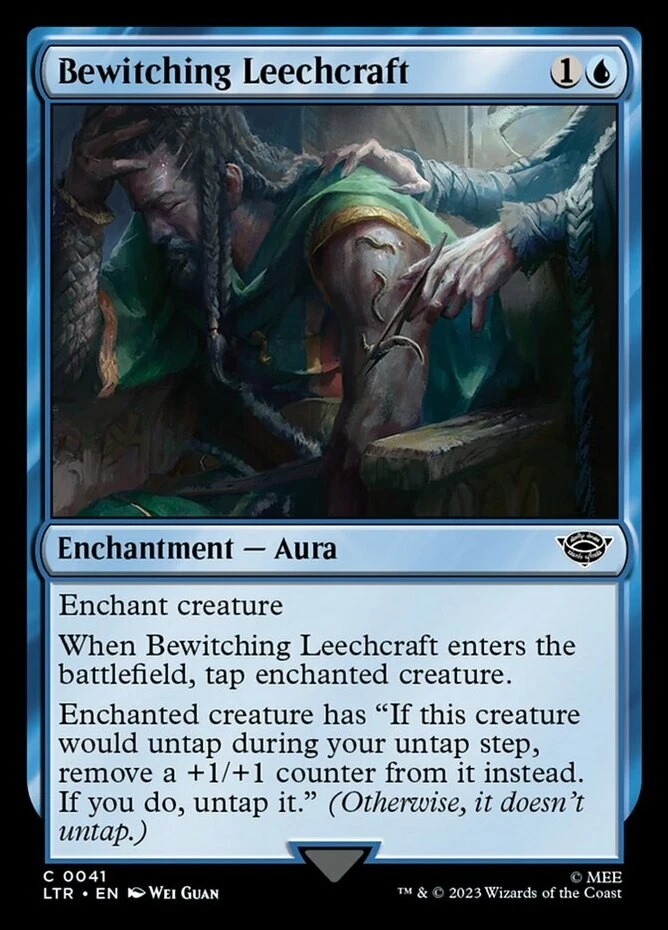 x1 Bewitching Leechcraft - Lord of the Rings - NM - MTG - Image 1 of 1