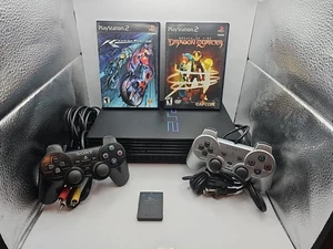 Consola Sony PlayStation 2 Fat Black - Con 2 mandos, 1 tarjeta de memoria y 2 juegos - Imagen 1 de 20