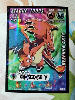 Charizard Y Card Holo Full Art Pokemon Mega Evolutions Peru Set #006 - Image 1 of 4