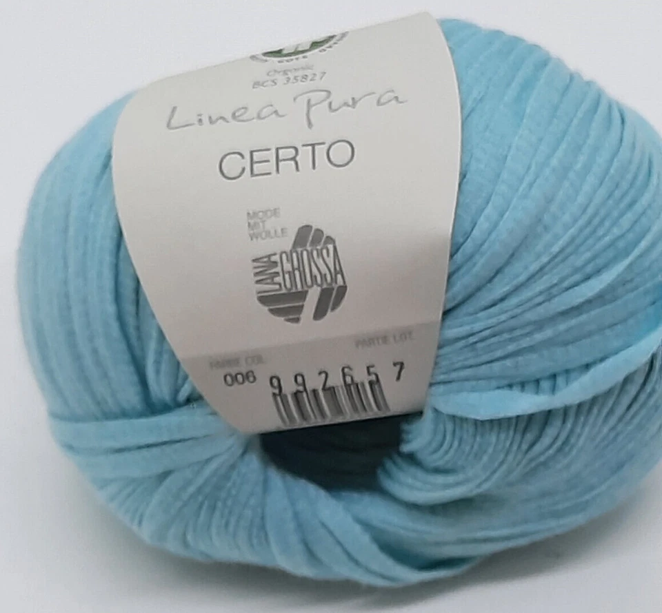 Lana Grossa Certo Farb-nr. 006 Türkis