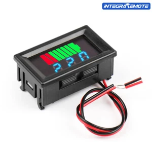Indicador de nivel de carga de batería 12V-60V probador de capacidad de batería de iones de litio voltímetro - Imagen 1 de 13