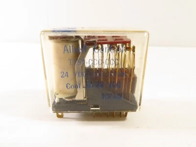 Allied Control Relay T154-CCC-CCC 24 VDC 430 Ohm 2AMP 29VDC Contact - Image 1 of 4