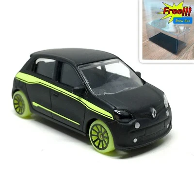 Majorette Renault Twingo III rayas negras/amarillas GITD 1:54 (3") sin paquete Foto 1 de 4