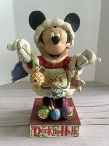 Walt Disney Showcase Jim Shore ~ Minnie's Christmas Cheer #4005625 - Bild 1 von 10