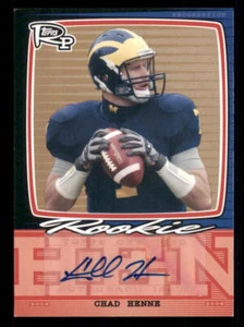 2008 Topps Rookie Progression Signatures Bronze #CH Chad Henne /35 - Picture 1 of 2