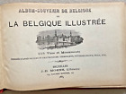 Belgique 1885 115 vues une trentaine de lieux différents éditeur bruxellois état neuf