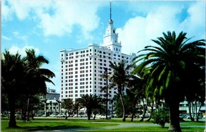 Hotel Everglades Miami Florida Postcard - Picture 1 of 2