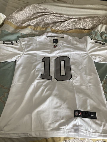 NIKE NFL LAS VEGAS RAIDERS JIMMY GAROPPOLO #10 WHITE JERSEY SIZE MED COLOR RUSH Cover