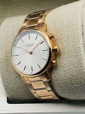 Kronaby Sweden Smart Watch  Rose Gold Tone  Retail $595.00