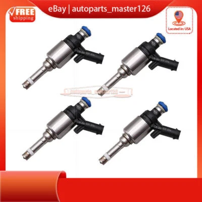 Комплект из 4 топливных форсунок 06H906036G подходит для Volkswagen Jetta 2,0 л 2008-2013 новый - Изображение 1 из 4