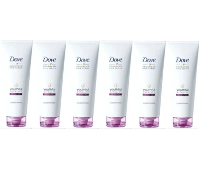 Dove Advanced Hair Series Youthful Vitality Conditioner, Travel Size, 50ml x 6 - Image 1 of 4