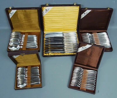 12 Personen Besteck WP&Co versilber 90 Wilhelm Pfeiffer & Co Solingen - Bild 1 von 4