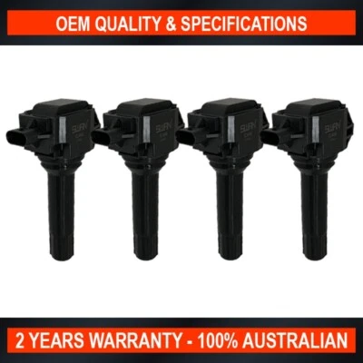 Paquete de 4 bobinas de encendido Swan para Toyota 86 ZN6R GT GTS 2012-2014 2,0 L Foto 1 de 4