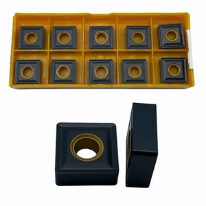 10Pcs SNMG120408 indexable carbide turning insert CNC cutting tool for cast iron - Picture 1 of 7