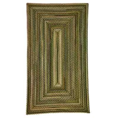 Capel Rugs Blue Ridge Forest Path Wool Country Home Braided Rectangle Area Rug - Image 1 of 3