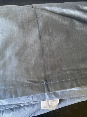 DKNY Modern Knotted Velvet Solid Room Darkening Rod Pocket Curtain Panels - Image 1 of 4