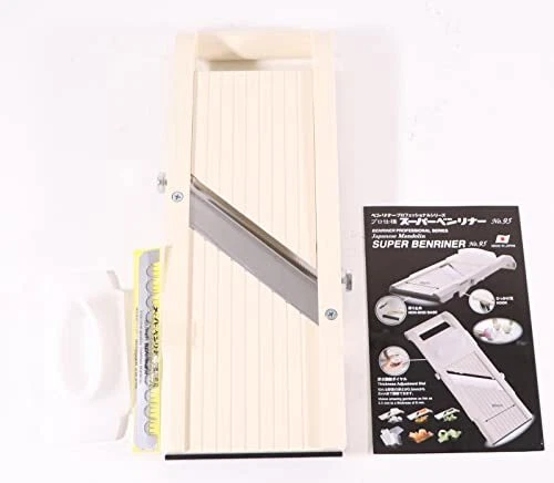 Benriner 95W Mandoline Coupe-légumes - Blanche