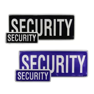 L-Max Reflective Security Badge with Hook and Loop Patch | Encapsulated - Picture 1 of 23