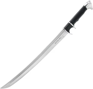United Cutlery Honshu Sub-Hilt Wakizashi Black TPR Carbon Steel Sword 3474 - Picture 1 of 6