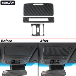 Reading Light Switch Panel Carbon Fiber Trim Type B For Honda Accord 2008-2012 - Foto 1 di 12