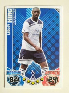 Match Attax Topps Trading Card Ledley King
