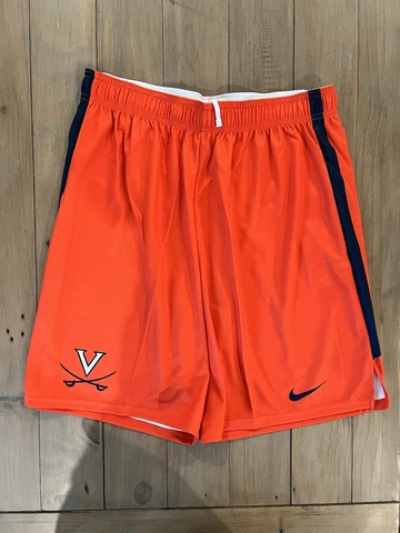 Nike Virginia Cavaliers Digital Elite Lacrosse Short Men's Large Orange CT3115 Cover