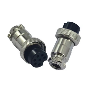 7pins Socket Connector Aviation Plug 16-7P Female Plasma Cutter 2PK - Picture 1 of 3
