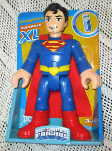 Fisher Price Imaginext DC Super Friends Superman XL Action Figure NEW!! 