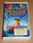 Vintage Disney "Little Mermaid II Return To The Sea" VHS Video Movie 2000 New!