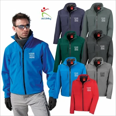 Personalisierte klassische Softshelljacke maßgeschneidert PRO Arbeitskleidung Herrenjacke Tech Coat - Bild 1 von 4
