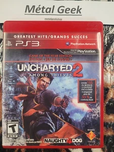 Uncharted 2 Among Thieves Ps3 CIB EN/FR Tested Free Shipping in Canada !! - Picture 1 of 4