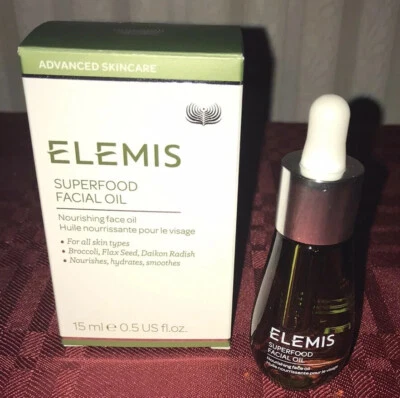 Aceite facial Elemis Superfood 0,5 oz NUEVO Foto 1 de 4