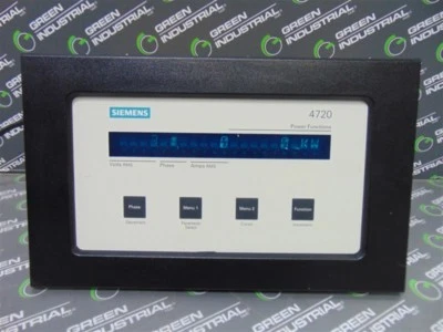 Unidad de medidor de potencia Siemens 4720-DRMC-11-51 USADA 1.3.0.1 Foto 1 de 4