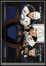 2012-13 Crown Royale Lineage Materials Andreychuk Pominville Thomas Vanek Jersey