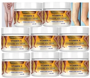 32 Oz VARICOSE SPIDER VEINS CREAM,WITH VITAMIN k LEGS VESSELS Vein Bruises Arnic - Picture 1 of 3
