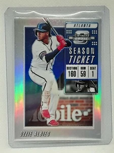 Ozzie Albies 2019 Chronicles Contenders Optic Baseball SILVER #13 Atlanta Braves - Picture 1 of 2
