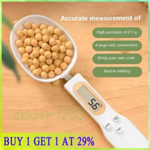 UK Electronic Digital Spoon Scale with LCD Display Kitchen Measuring Food Spoon - Picture 1 of 12