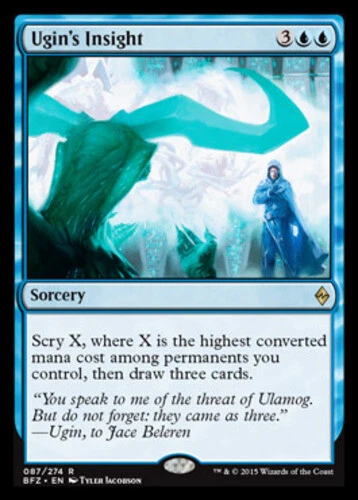 4x Ugin's Insight ~ Near Mint Battle for Zendikar MTG Magic x4 4 UltimateMTG Pla - Image 1 of 1