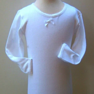 T-shirt maglia bambina Ellepi a manica lunga in caldo cotone invernale art BA678 - Imagen 1 de 2
