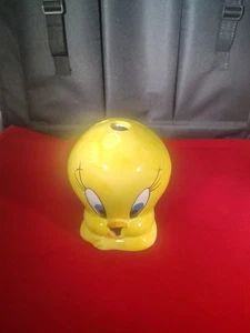 PORTASPAZZOLINO VINTAGE TWEETY BIRD 1999 con scarico dipinto a mano - Foto 1 di 8